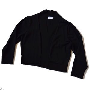 FINAL MARKDOWN Black Calvin Klein Bolero Size M
